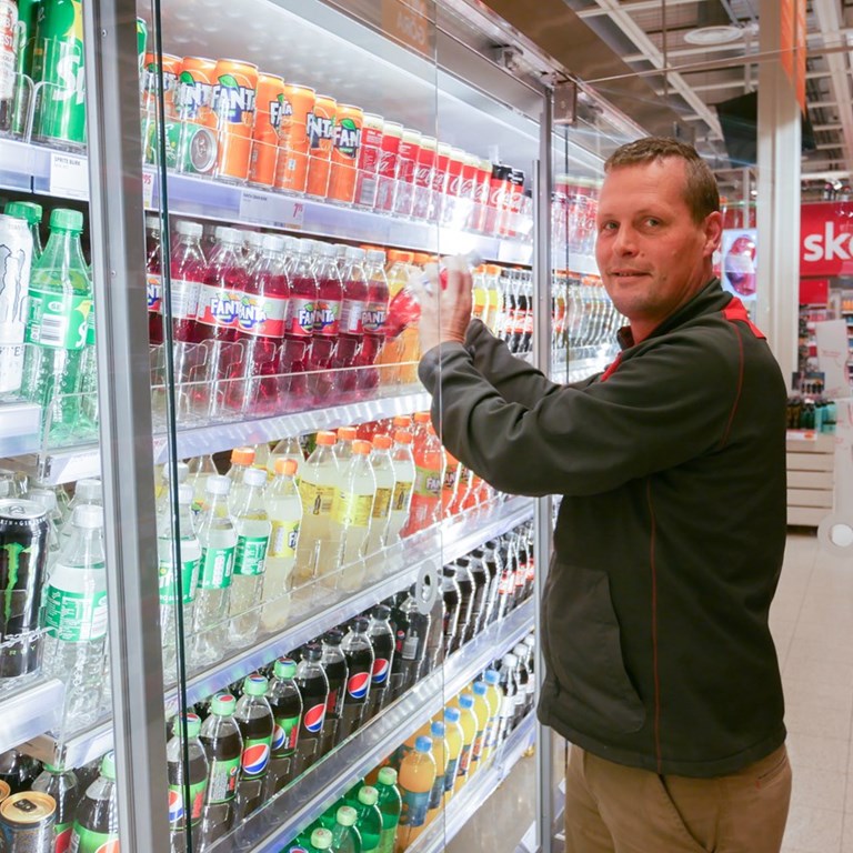 Ny kyl på ICA Maxi stormarknad i Västervik